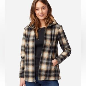 Pendleton Boyfriend Wool zip hoodie